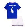 Maillot de Supporter France Upamecano 4 Domicile Euro 2024 Pour Enfant